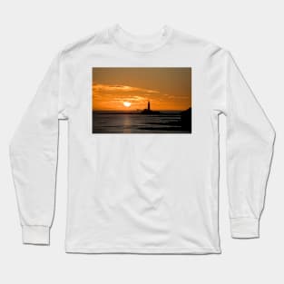 January sunrise at St Mary's Island (3) Long Sleeve T-Shirt